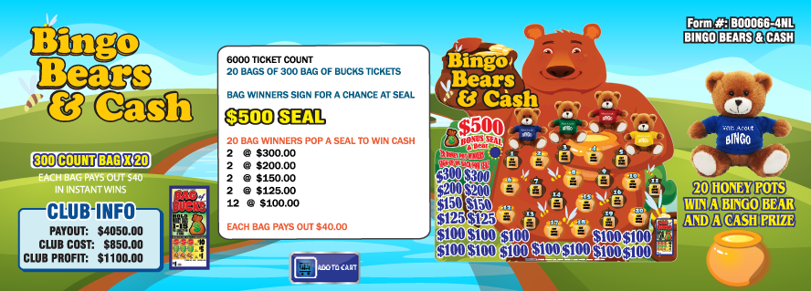Bingo Bears And Cash