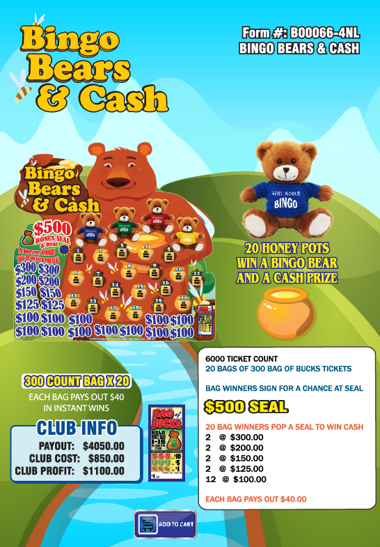 Bingo Bears And Cash